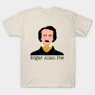 Edgar Allan Poe Picture Design T-Shirt